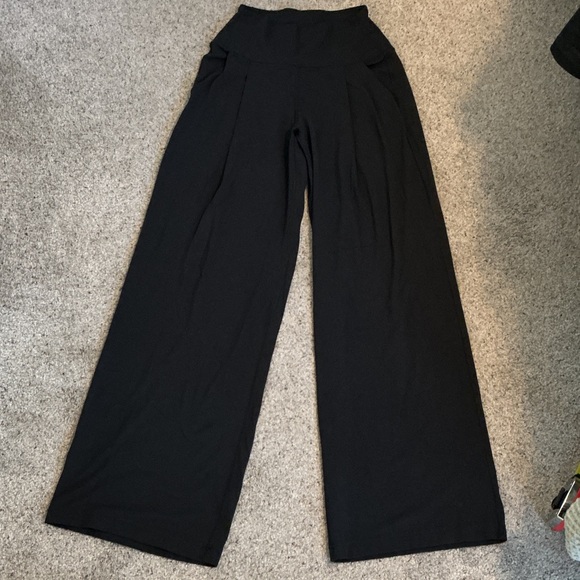 New Lululemon Athletica Align Palazzo Pants ~ Black - Picture 8 of 14